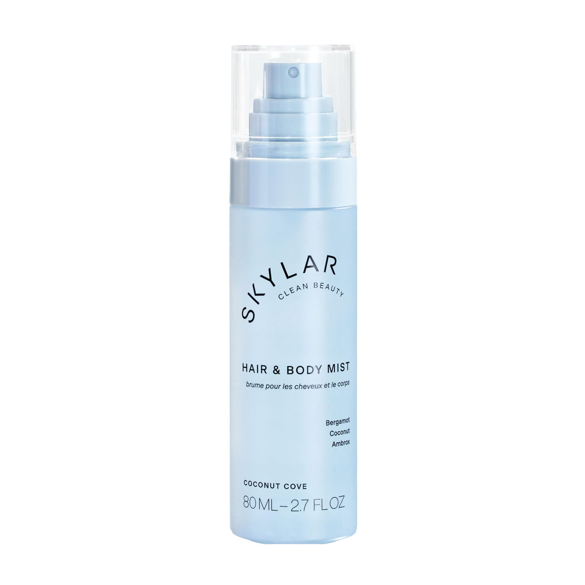 Skylar Coconut Cove mist bottle for on-the-go refresh