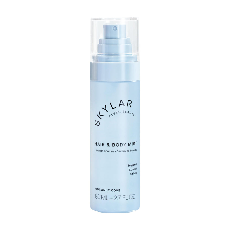 Skylar Coconut Cove mist bottle for on-the-go refresh
