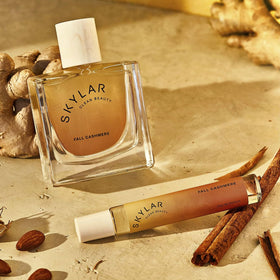 Skylar Fall Cashmere ingredients highlight almond and ginger for warmth.