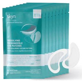 Skyn ICELAND box of dissolving microneedle under-eye patches for easy at-home use