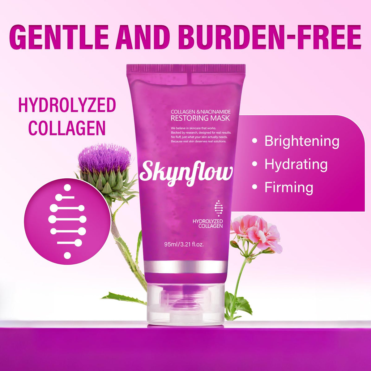 SKYNFLOW niacinamide-porosity-texture-brightening focusing on refined texture