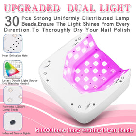 SKYUV cordless nail dryer for flexible salon or home use.