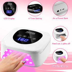 SKYUV detachable-base design for simple cleaning and setup.