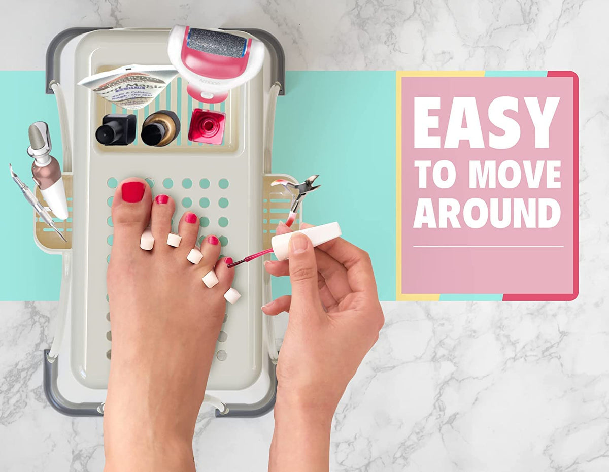 Easy-to-clean plastic surface resists moisture and soap scum buildup