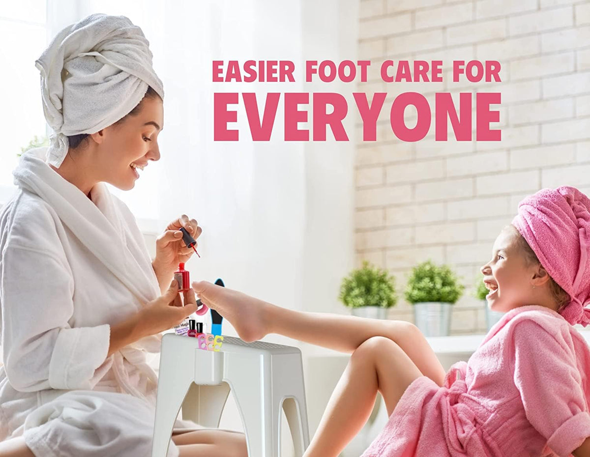 Skywin ergonomic elevation helps reach angles while shaving legs comfortably