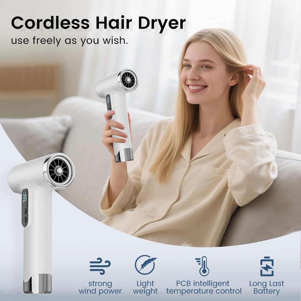 SL Nevnmoe intelligent temperature control helps protect hair during drying.