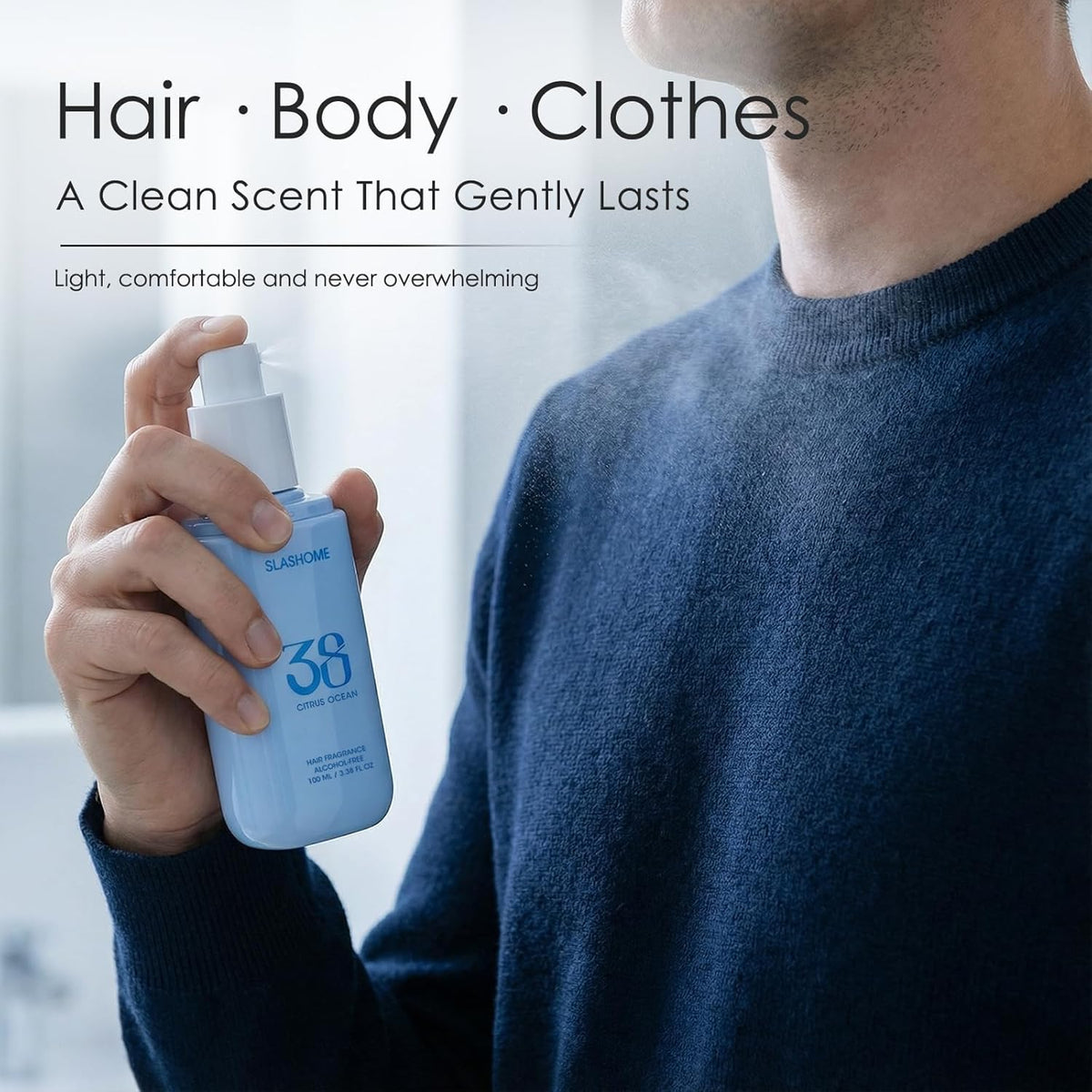 Slashome Citrus Ocean gift-ready fragrance for everyday, unisex use