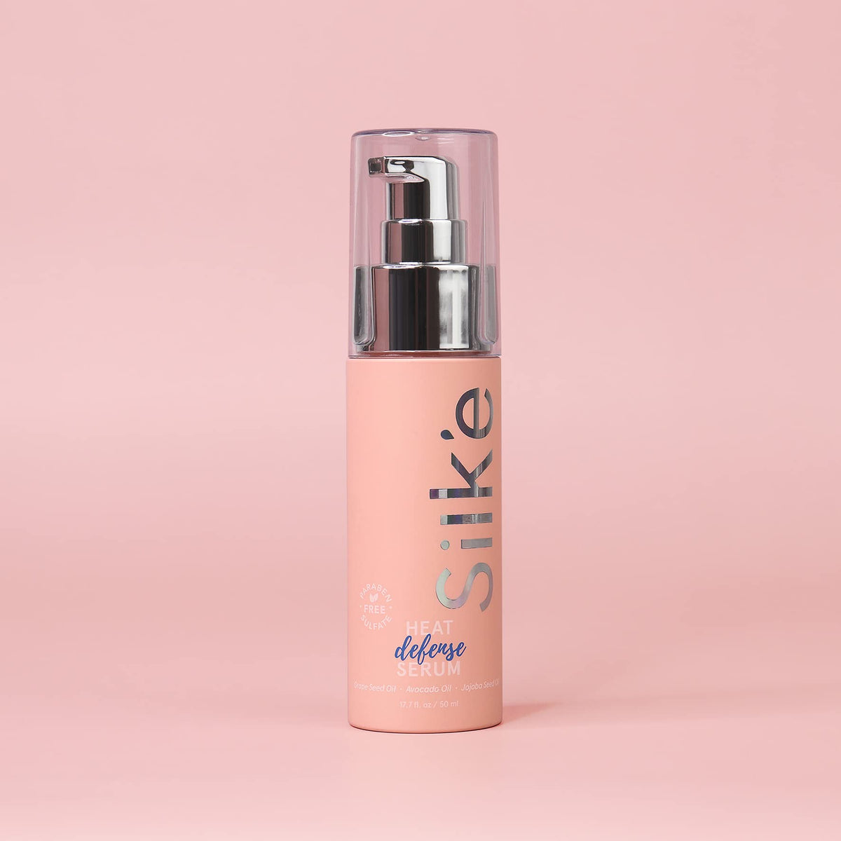 Safe for chemically treated hair while using high heat with Sleek'e Silk'e