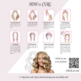 Sleep 'N Curl in-use setup demonstrates effortless nightly curling