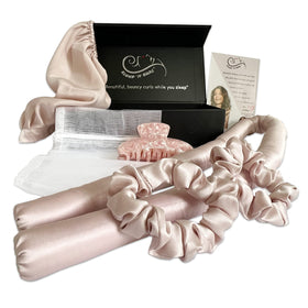 Sleep 'N Curl silk ribbon curler for heatless curls and salon-quality results