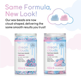 Sliick Dream Clouds face wax application demonstrates precise brow-to-face hair removal