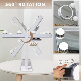 SLIMOON 360-degree rotation for flexible viewing angles