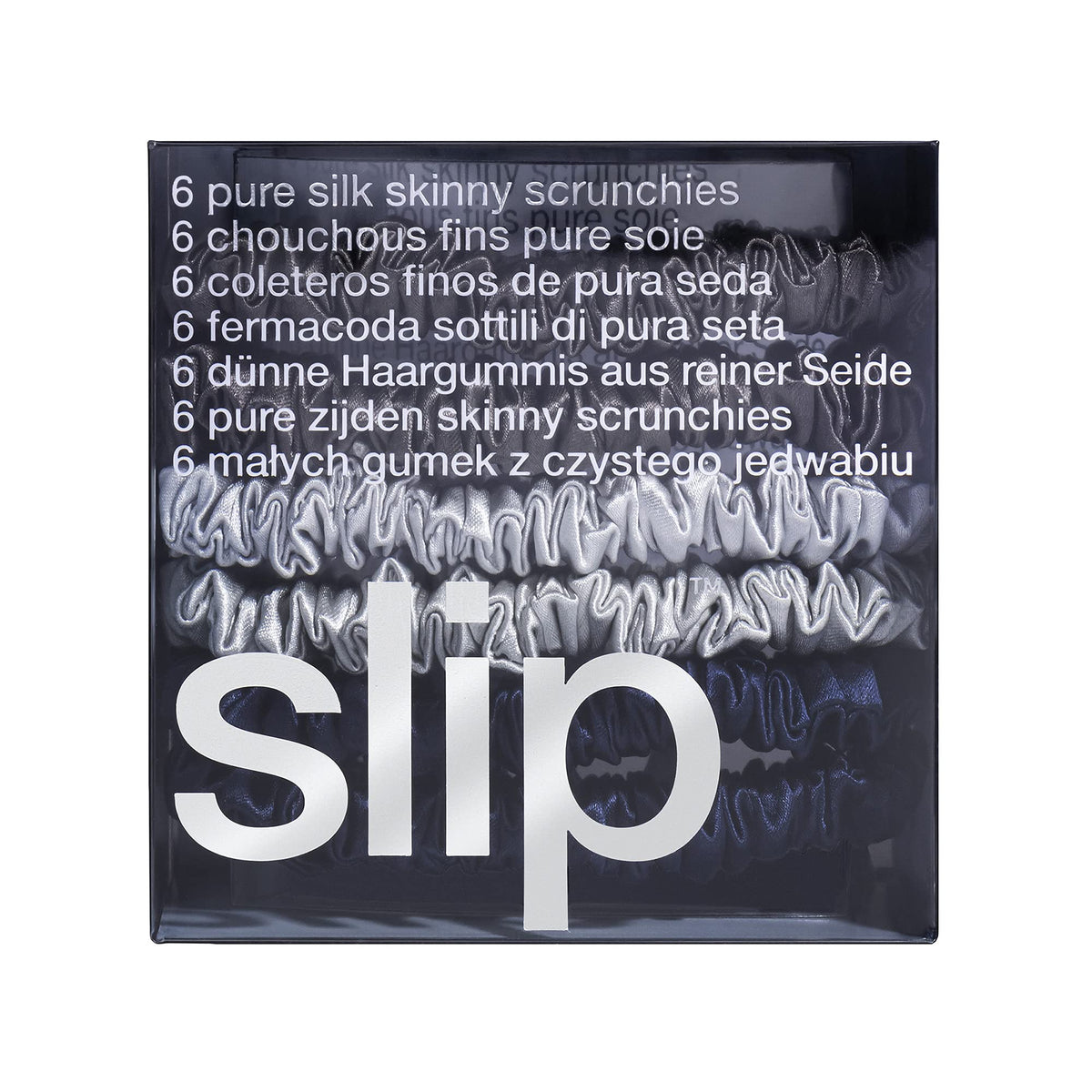 Slip Skinnies Midnight gift box: a stylish present for hair care lovers and fashion-conscious friends.