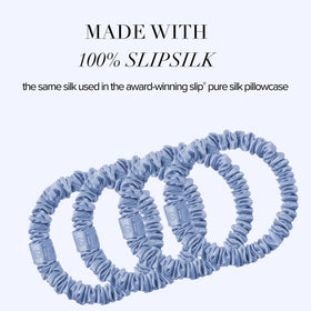 Anti crease design of SLIP Skinny Scrunchies
