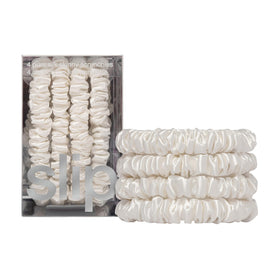 Slip Skinny Scrunchies with slipsilk texture, gentle on hair and reduces creases
