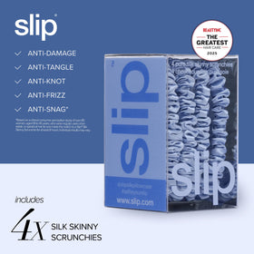 Stylish no pull feel of SLIP Skinny Scrunchies