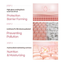 SLLIGHT Keratin Defense Nail Patches close-up showing hydrocolloid layer.