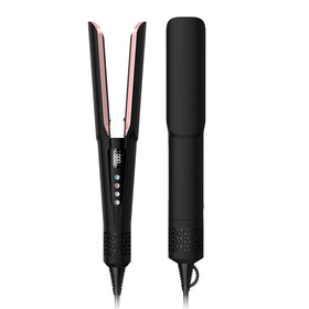 Slopehill 2-in-1 straightener and dryer in hand, ideal for fast styling on damp mornings.