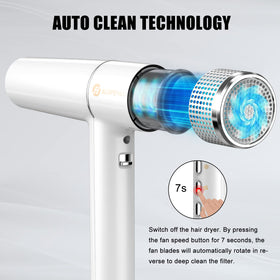 Slopehill hair dryer LED display visible settings at a glance