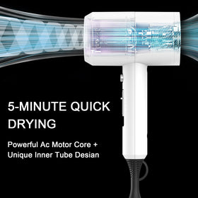 Slopehill hair dryer with concentrator attachment for precise smoothing.