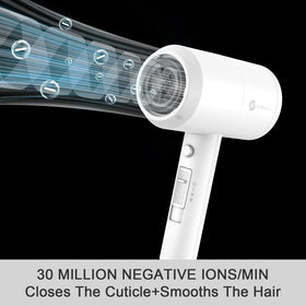 Slopehill hair dryer with diffuser attachment for curl definition.