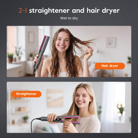 Slopehill smart temperature control tailors heat to your hair type.