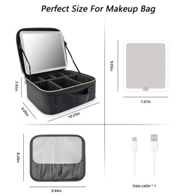 SLUMAZI bag accommodates toiletries, skincare, and small accessories