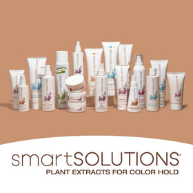 Shiny, conditioned-looking hair after SMART SOLUTIONS application