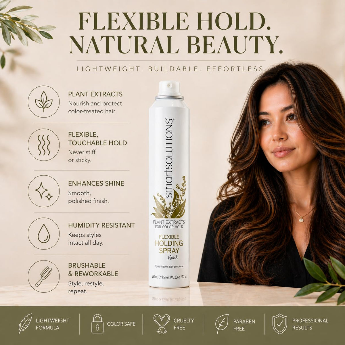 Close-up of Hydrolyzed Wheat Protein in SMART SOLUTIONS formula for smoother hair