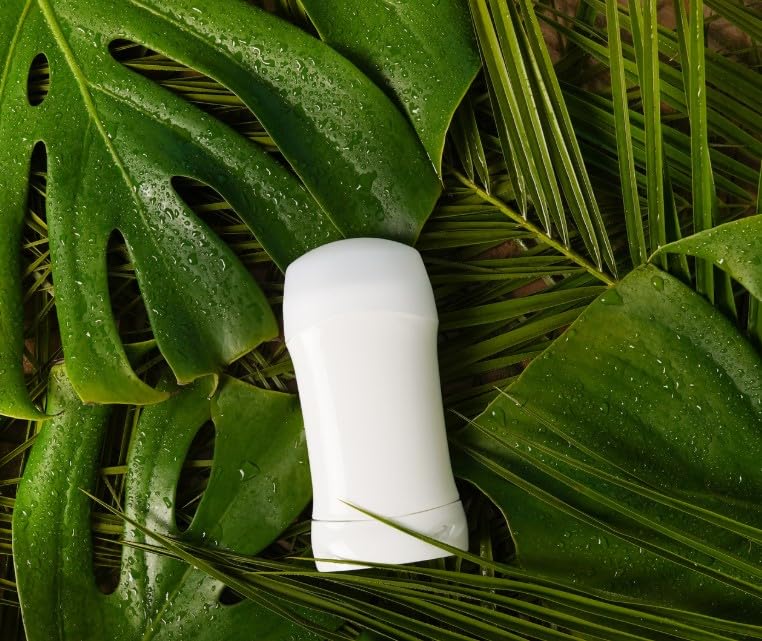 Smart Solutions white deodorant tubes with secure lids for travel-safe storage