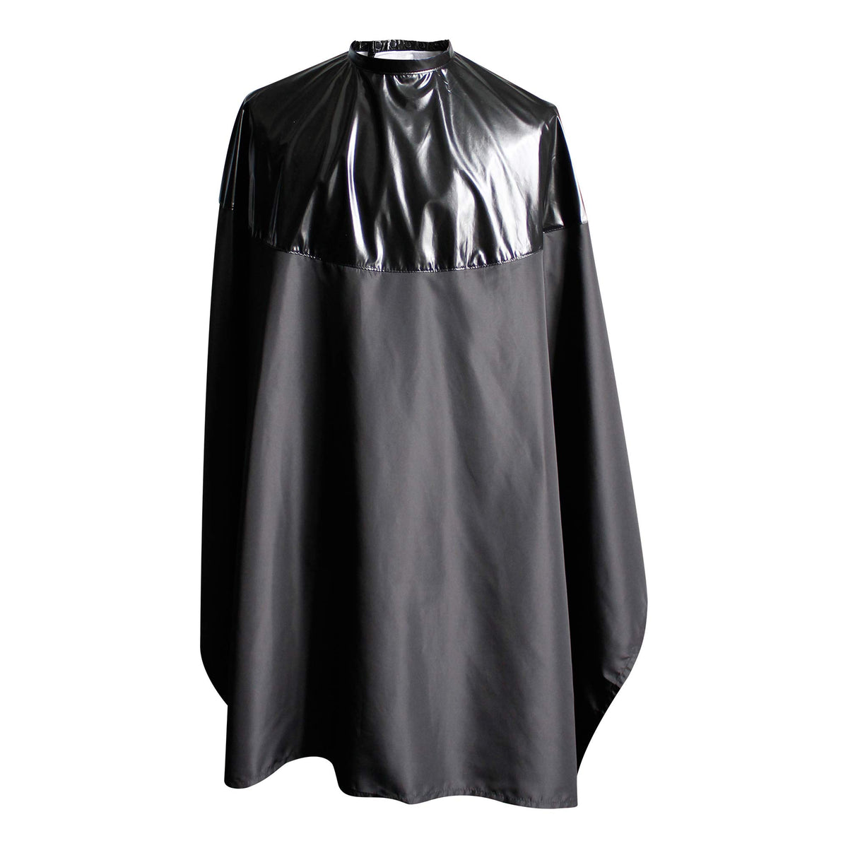 SMARTHAIR professional salon cape in black offers full coverage during hair washing