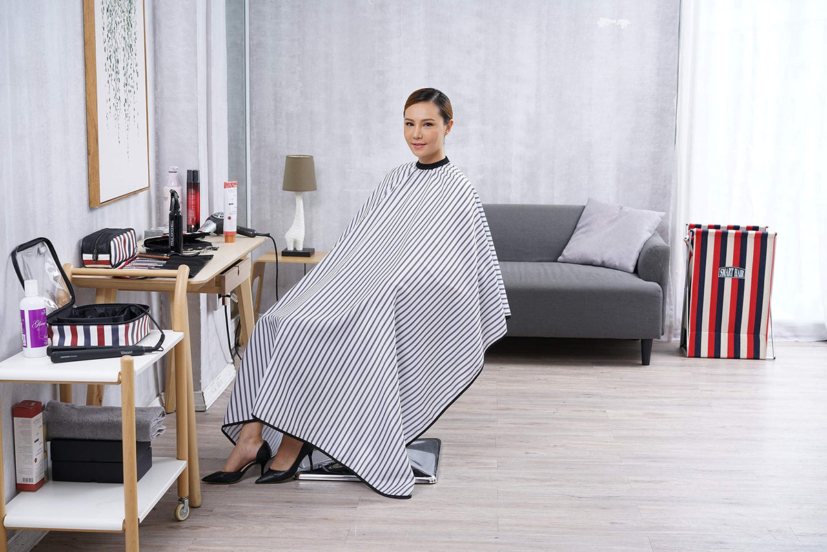 SMARTHAIR water-repellent anti-static fabric reduces hair cling
