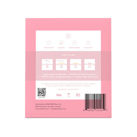 SMARTMED Cover Dot invisible patch blends with skin for daytime wear.