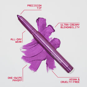 Smashbox Always On Eyeshadow Stick with built-in sharpener keeps tip sharp