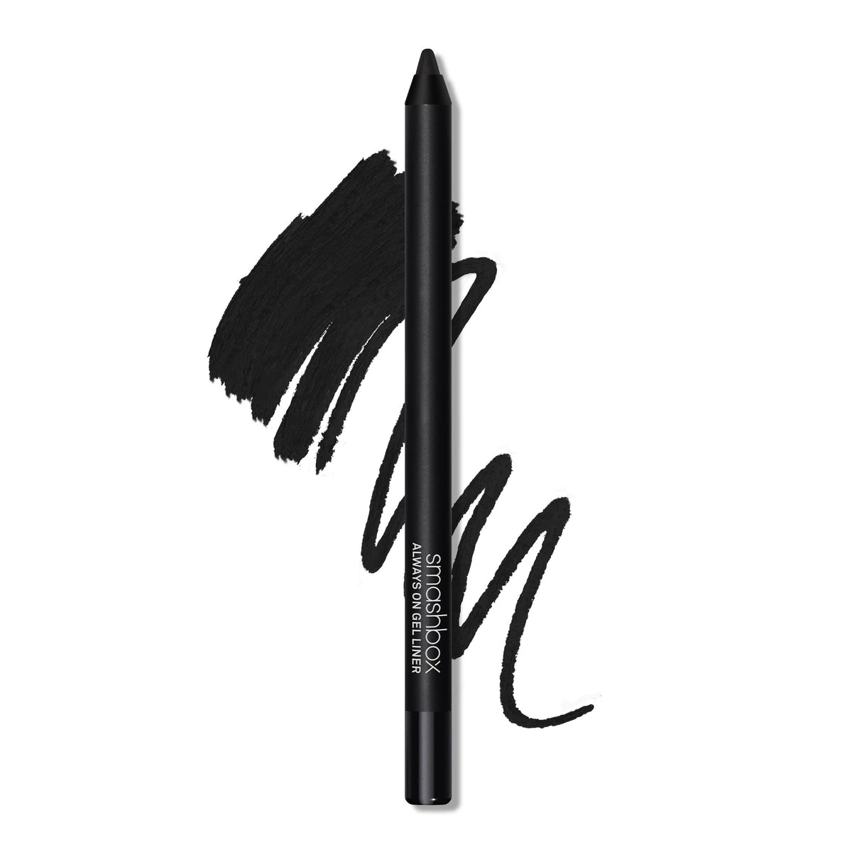 Smashbox Always On Gel Eye Liner Fishnet close-up with pigment-rich glide for bold color.