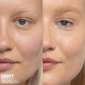 Smashbox Halo Glow SPF 25 label reveals daily sun protection.