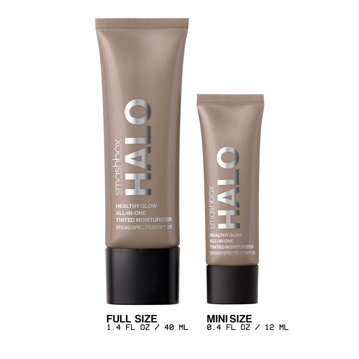Skin with even, radiant tone using Smashbox Halo Glow all day.