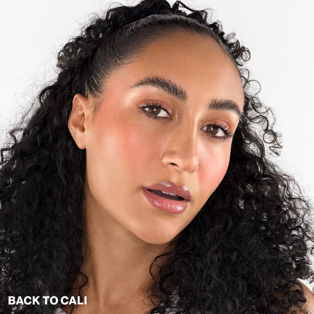 Smashbox Halo Sculpt + Glow swatches show creamy payoff for buildable color.