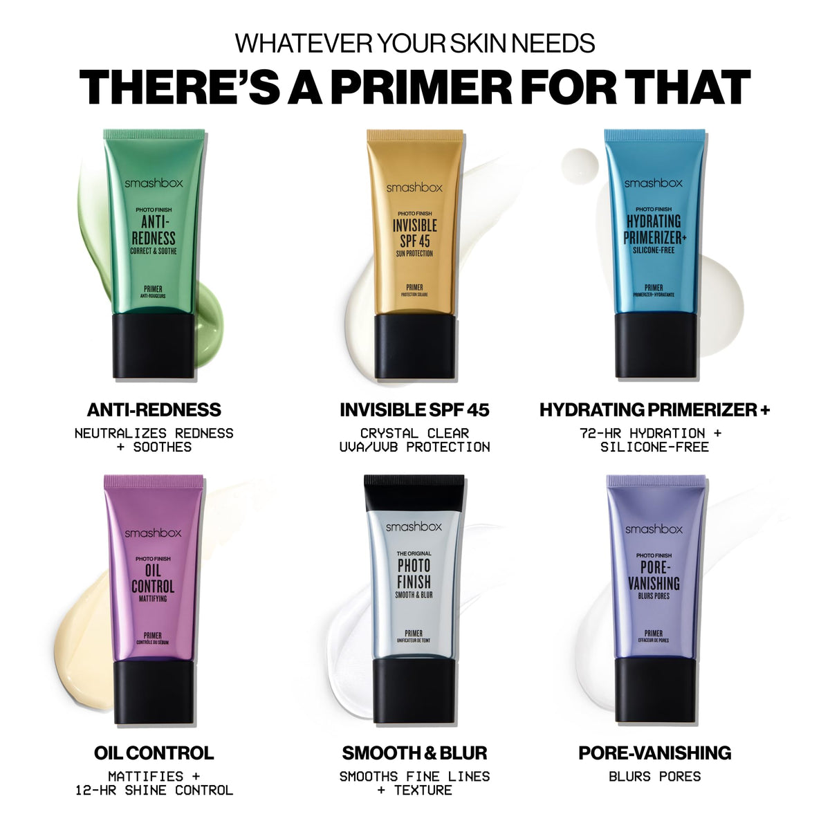 Smashbox Primer for daytime wear extends makeup and protects skin.