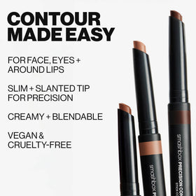 Smashbox Precision Contour Stick enhances eye-area contour with subtle, flattering depth.