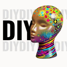 Smilco wig head lightweight yet durable for daily use.