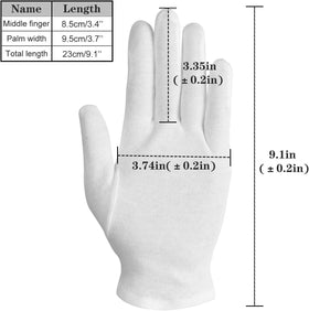 Smilco gloves stretchy fabric demonstrates one-size-fits-most versatility.