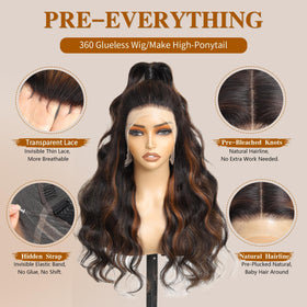 Smiles Grins glueless cap wig for easy, secure wear
