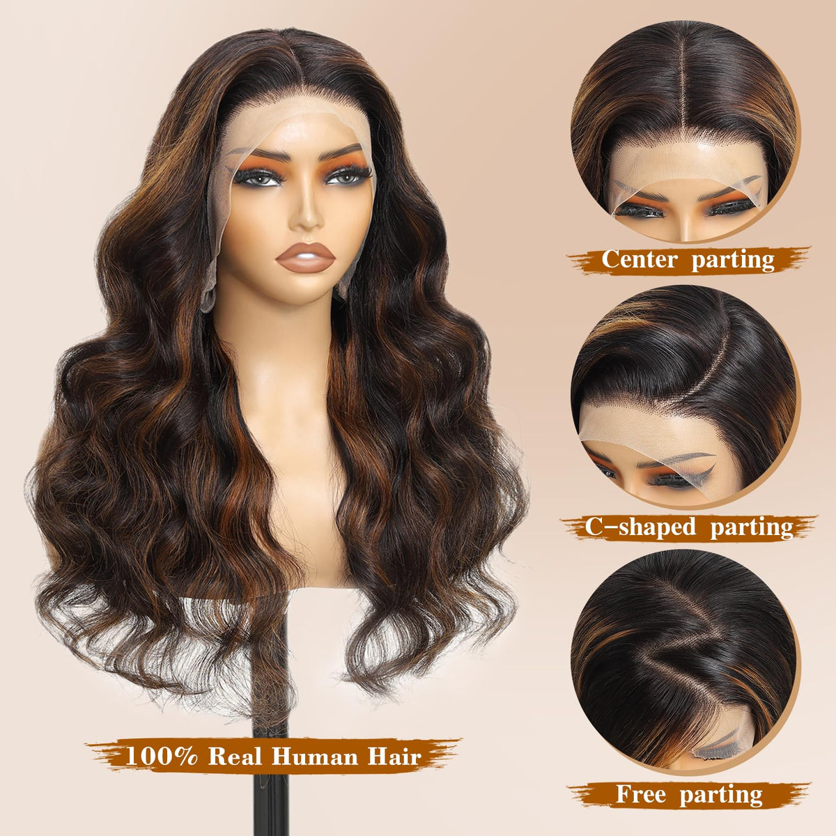 Smiles Grins balanced 200 density wig for fullness without bulk