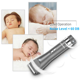 Sminiker ergonomic cordless clipper body fits comfortably in your hand.