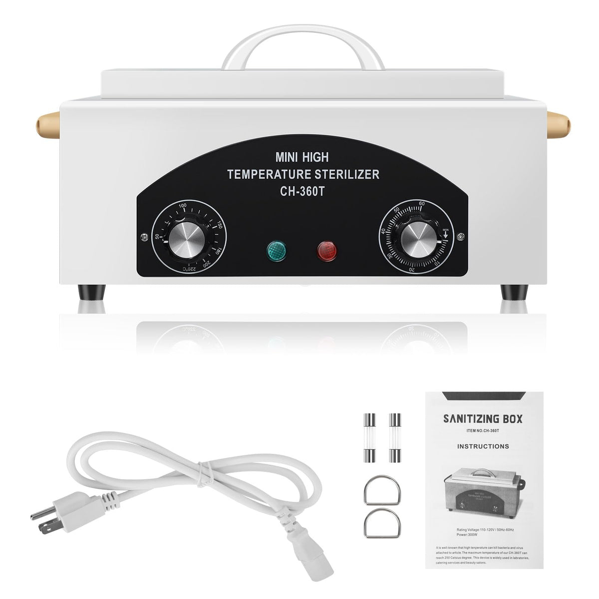 Smith Chu high-temperature metal tool cleaning box front view with streamlined care benefits