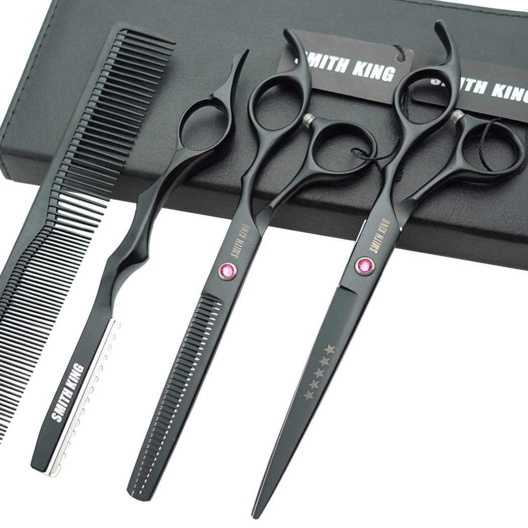 Smithking thinning scissors blade close-up for precise, smooth thinning