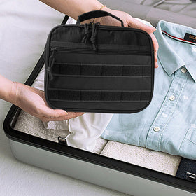 SMONT bag front MOLLE panel for quick add-ons and access