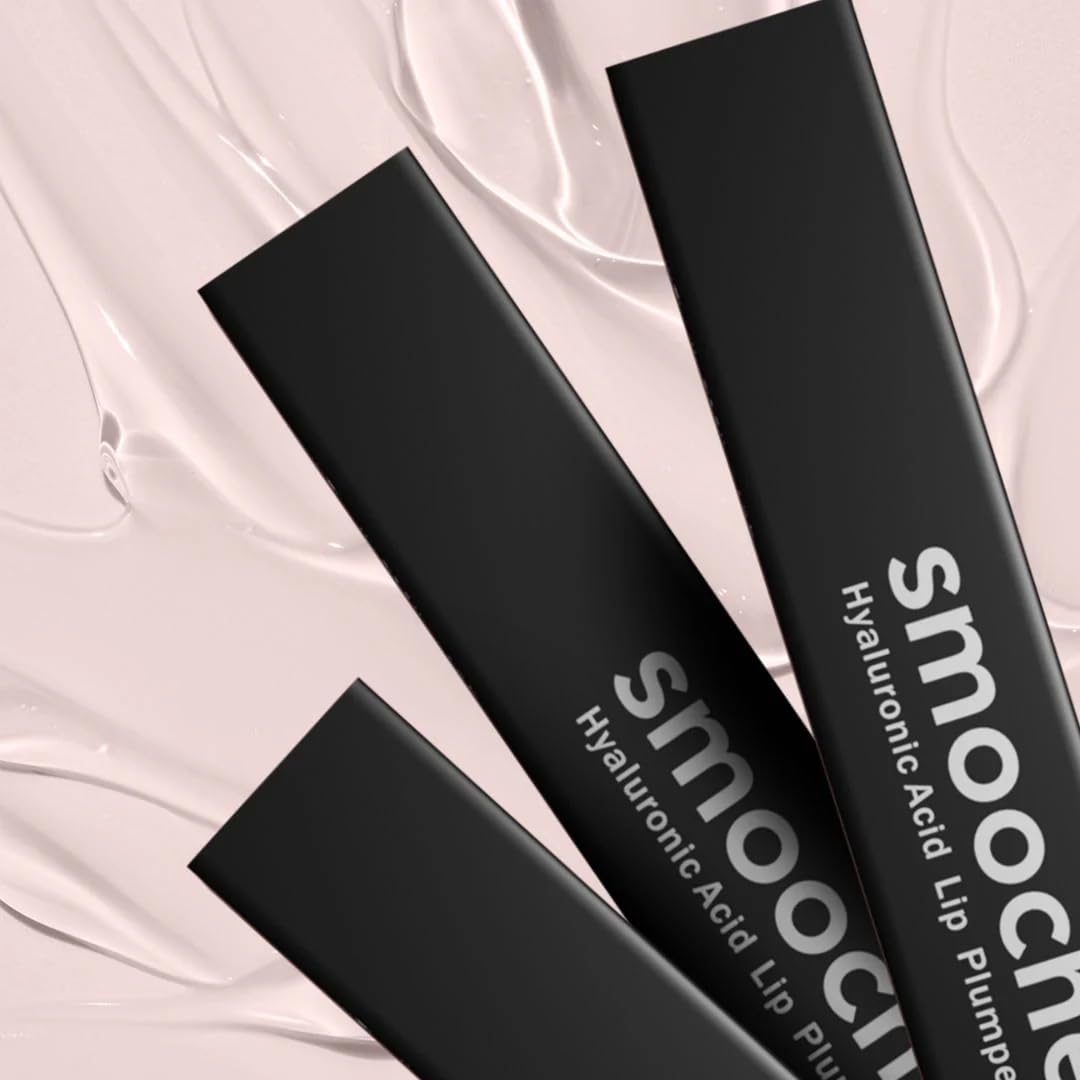 Smooche glossy finish enhances plump appearance without irritation