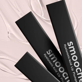 Smooche glossy finish enhances plump appearance without irritation